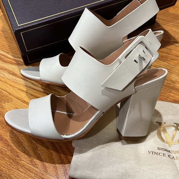 Strap up block heel sandals- Signature Vince Camuto - Picture 6 of 8